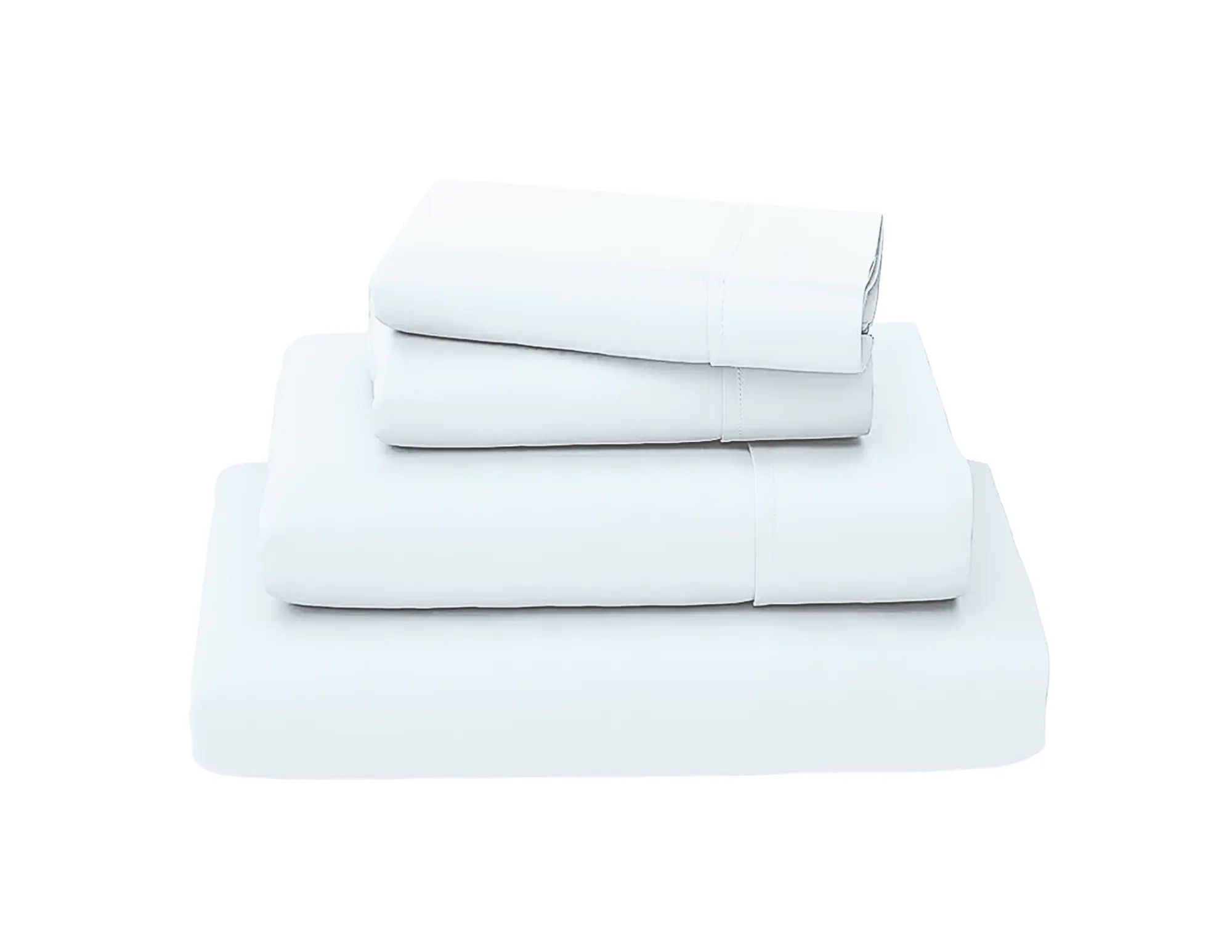 Everything Home Home by Grace King 4-Piece Bamboo Sheets Set, Minimalistic Organic Bamboo Bedding, Natural Fibers, Silky Soft, Temperature-Regulating, Cooling, Eco-Friendly Sustainable White Linens, Wrinkle Resistant, Durable, Fade Resistant, Breathable,