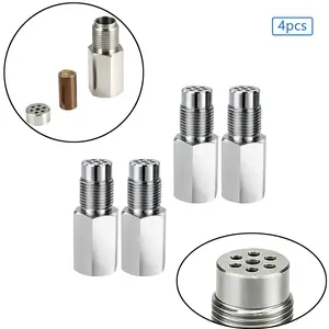 DUFIKKI 4 Pcs Oxygen Sensor Thread Chaser M18 x 1.5mm, Automotive Replacement Parts, Easily Cleans Threads in Oxygen Sensor Hole Threads Works with 3/4 Inch Hex Socket or a 3/8 Inch Square Drive