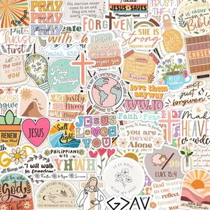 120 PCS Bible Verse, Christian Faith Stickers for Laptop, Notebook, Waterbottles, Journaling... Vinyl & Waterproof