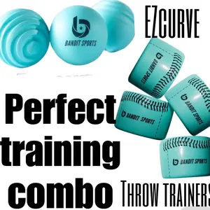 Bandits Sports Throw Trainer and Easy Curve Combo for Perfect Gift - Best Fitness Equipment