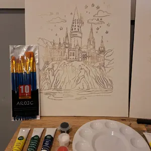 Hogwarts Paint Kit