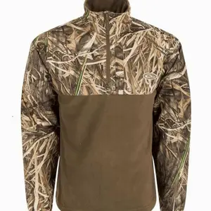 Outdoor Camo Quarter Zip Top | Tactical Hunting Apparel