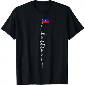 Haiti Signature Haitian Flag T-Shirt