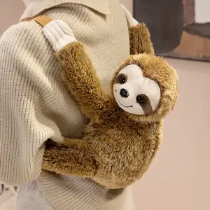 Elephant Plush Backpack Cat Bag, Cute Bunny Animal Backpack, Lion Cartoon Design Plush Sloth Bag, Giraffe Bag Sheep Bakcpack Perfect for Adults, Stylish Daily Use, Fuzzy Backpack