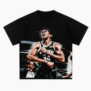 Adult T-shirt and Sweatshirt Giannis Antetokounmpo Graphic Tees, Tees, Graphic Shirts for Fans, Vintage Basketball Style Shirt, Streetwear Fashion Top for Adults, Gift Idea 4