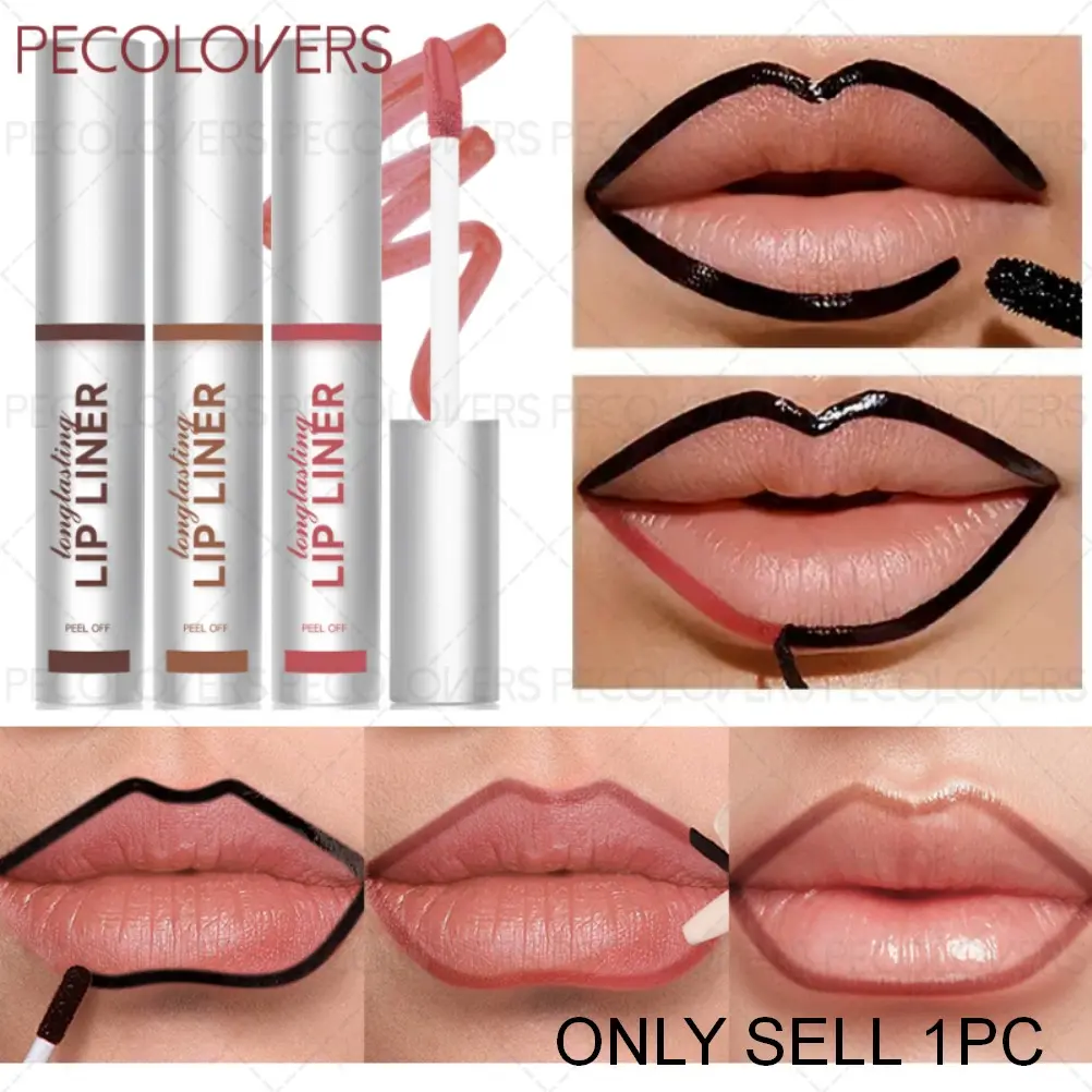 1PC Matte Peel-off Lip Gloss, Lip Flawless, Stackable, Perfect Christmas Gift, Create A Variety of Color Makeup for Your Lips, Cosmetic, Lip Product