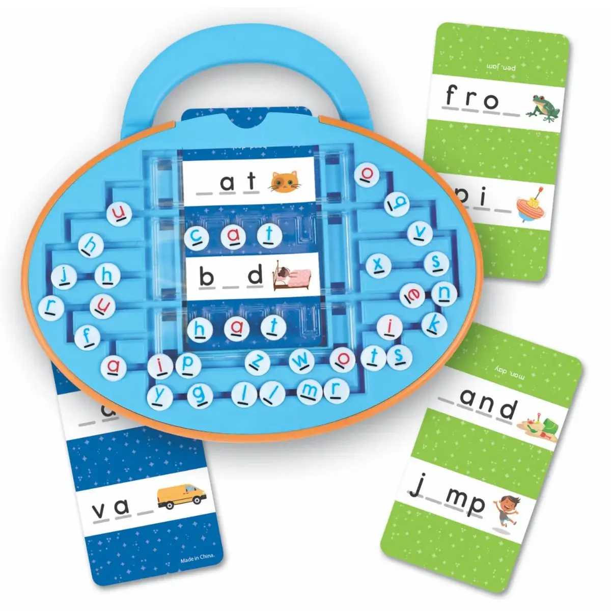 Learning Resources Skill Builders! Spelling Maze, Magnetic Word Builder