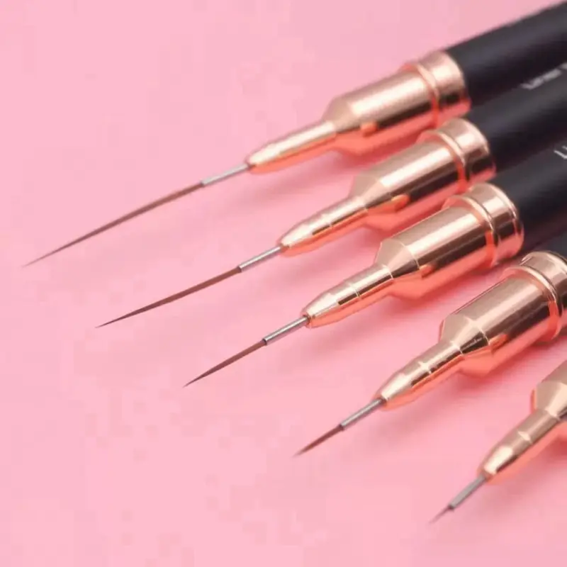 Nail Art Brushes - Precision Tips for Detailed Designs and Perfect Application