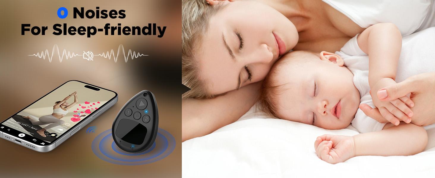 Wireless Auto Clicker for iPhone, Bluetooth Phone Screen Tapper with Battery for Hands Free, Silent & Adjustable Speed Finger Clicker for Tiktok Live Broadcasts Likes, Gaming, Reward Task