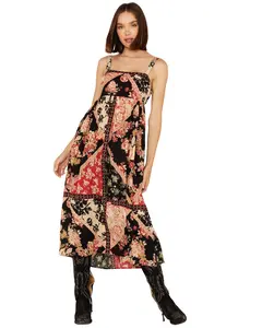 Band Of The Free Women's Free Anthem Of The Sun Patchwork Floral Print - Wg937531e