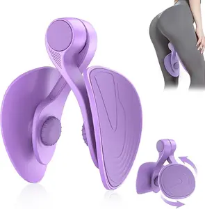 Kegel Exerciser, Pelvic Floor Muscle Training Device for Women, Inner Thigh & Hip Muscle Trainer, Home Fitness Strength Equipment for Men and Women