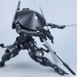 New G I Joe The Rise Of Cobra Dark Sky First Strike Snake Eyes Sc001 Action Figure Gk Movable Joint Doll Model Garage Kit Toys