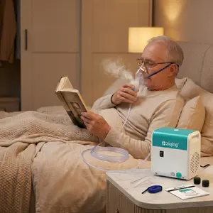 Portable Mesh Nebulizer Machine – Quiet Fine Mist Technology for Everyday Breathing Comfort