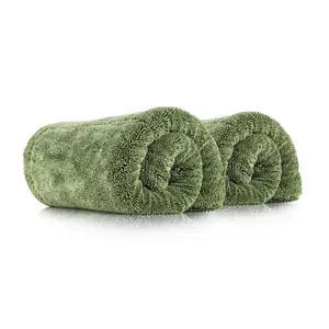 The Rag Company - The Liquid8r M22 Drying Towel - 70/30 Blend, Microfiber, High Absorbency, 20in x 20in ( 2 PACK )