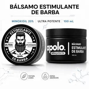 Apolo.growater Ultra Strong Minoxidil Beard Growth Cream – Men’s Fast Beard Thickening Formula, Wakes up dormant follicles, Fills patchy beard areas, Fuller & denser beard booster
