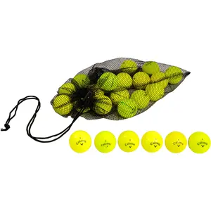 48 Callaway Yellow Golf Balls Mesh Bag