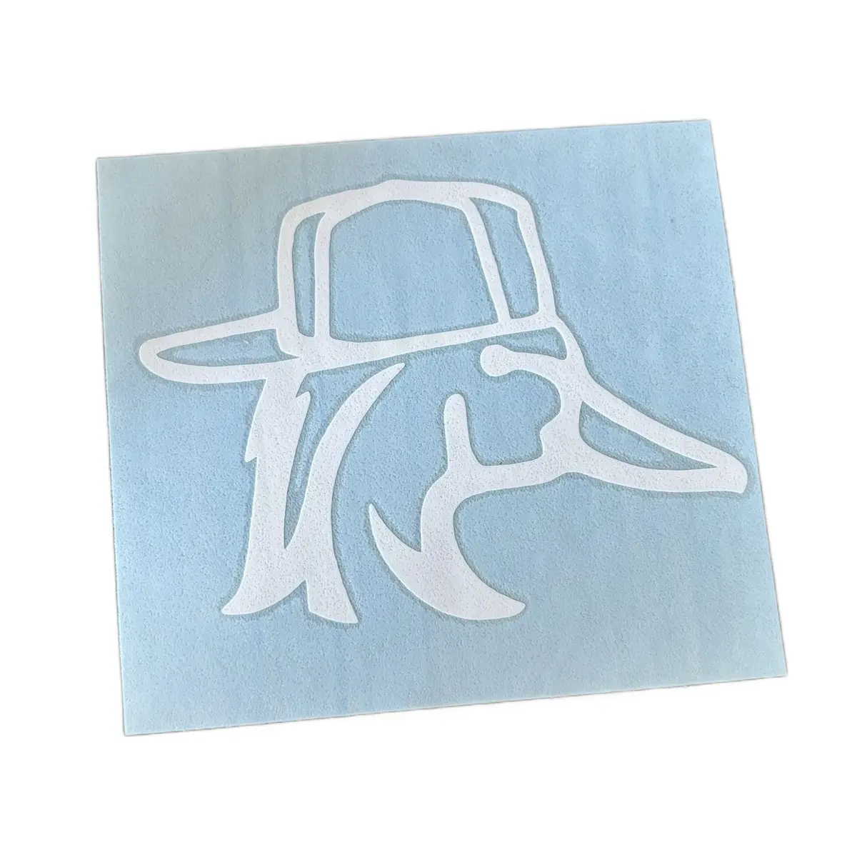 DUCK - W/Backward hat DECAL