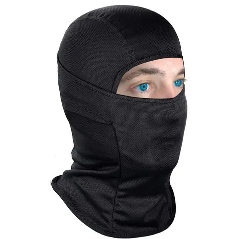 AMLANG Polyester Windproof Balaclava - Adults' One Size Fits All Sports & Outdoor Gear, Quick-Drying Motorcycle Neck Cover, Dust-Free Face Wind & Dust Guard, Comfortable Beanie