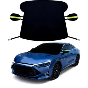 Windshield Covers for Snow and Ice,Two Sided Functional,Windshield Protector for , SUVs, ,Secure Fit  Frost Cover,  Weather