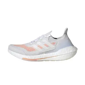 ULTRABOOST 21 WMNS "CRYSTAL WHITE/CLOUD WHITE/GLOW PINK" FY0396