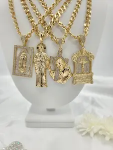 Men's Mariner link chain, 14k gold plated  (51)