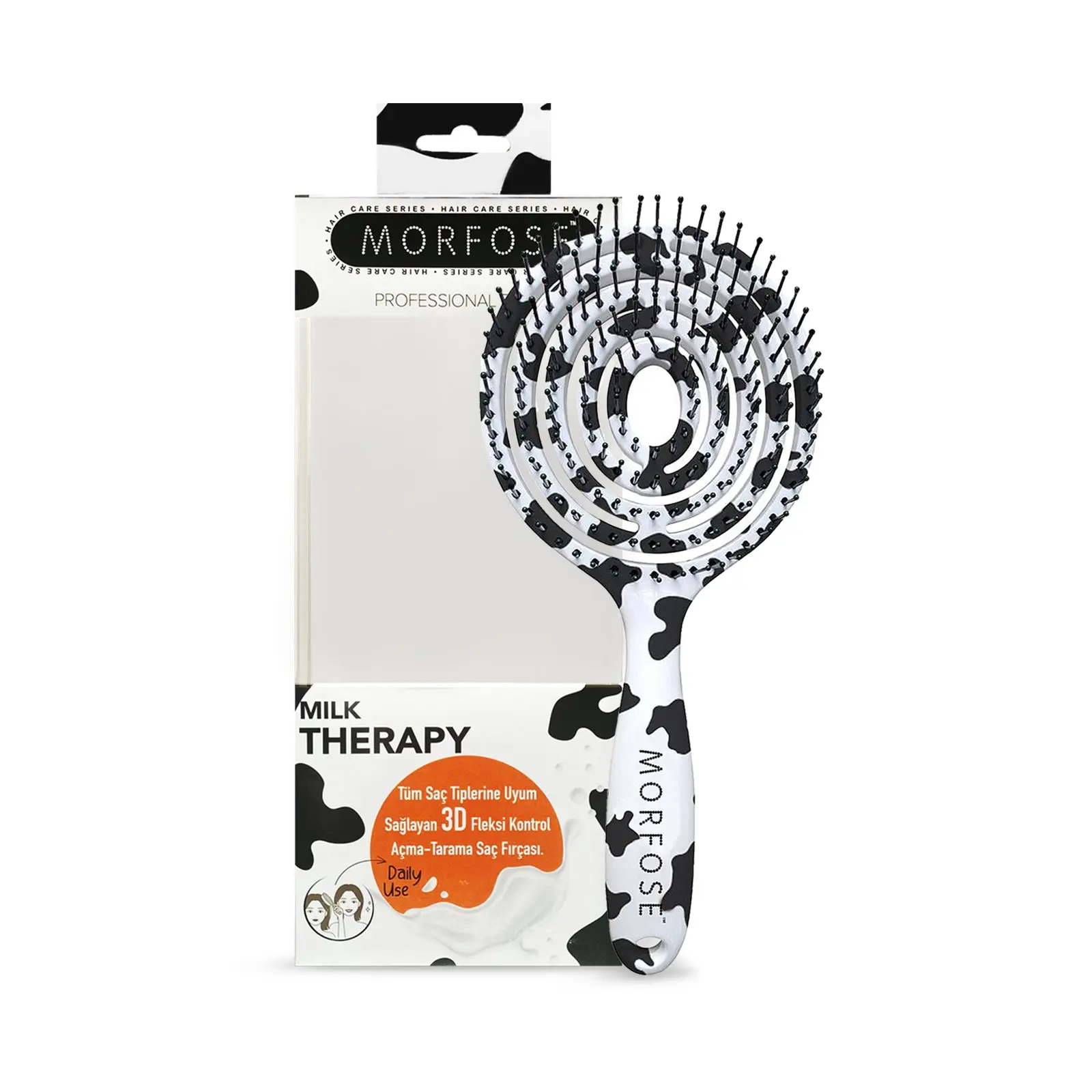 Morfose Milk Therapy Hair Brush