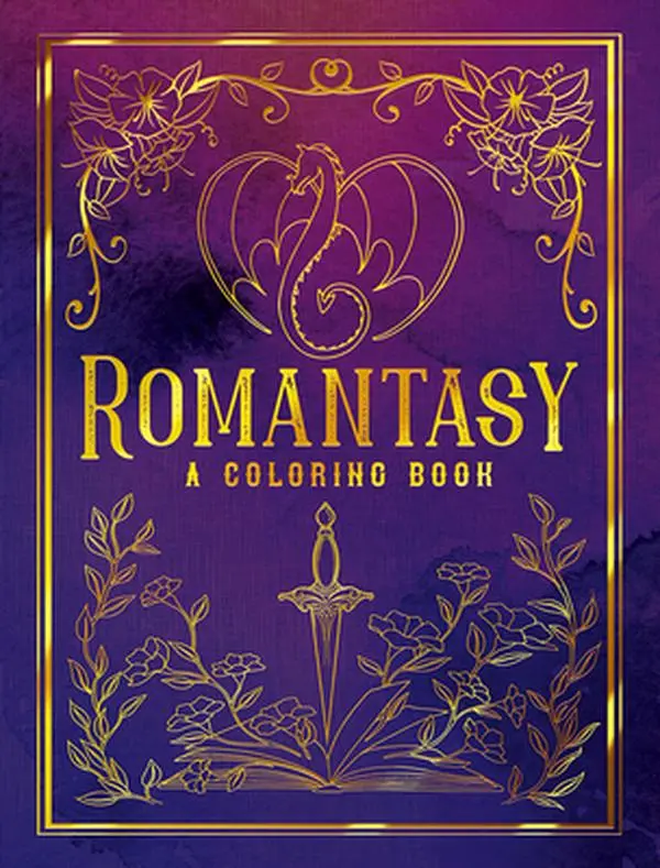 Romantasy: A Coloring Book -- Ana Bidault - Paperback