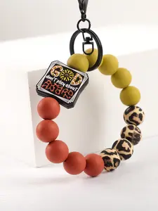Aesthetic Bag Charm for Backpack - Nurse Appreciation Gift - Cute Teacher Wristlet Keychain - Inspirational Bangle Key Ring - Trendy Balloon Dog Accessory