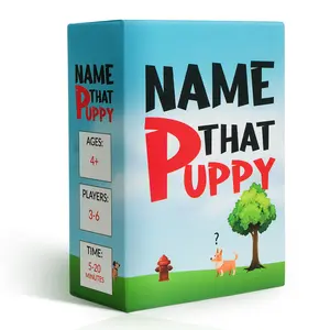 Name That Puppy - Family Card Game For Dog Lovers And Game Night