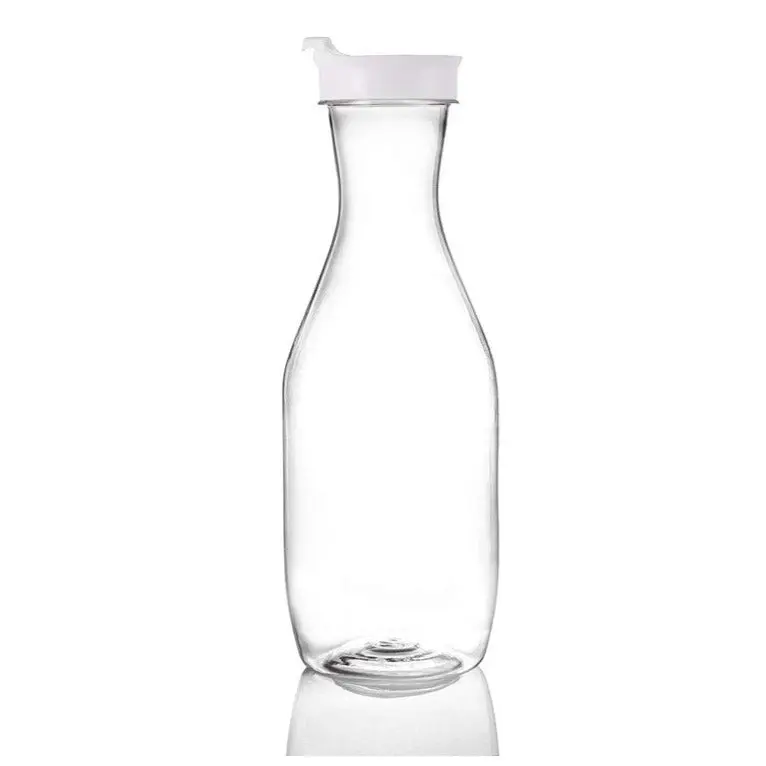 Clear Plastic Pitcher With Lid 50 oz. - 1 Pack