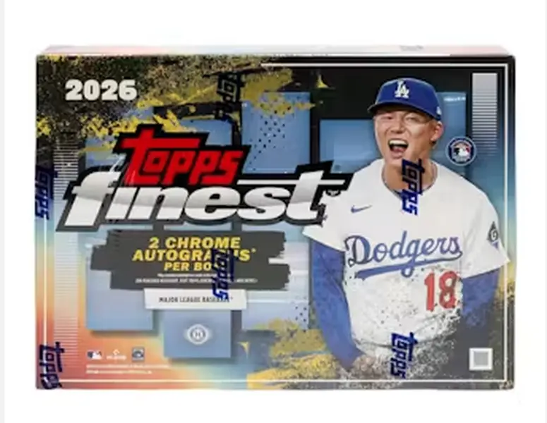 2026 Topps Finest Baseball Hobby Box
