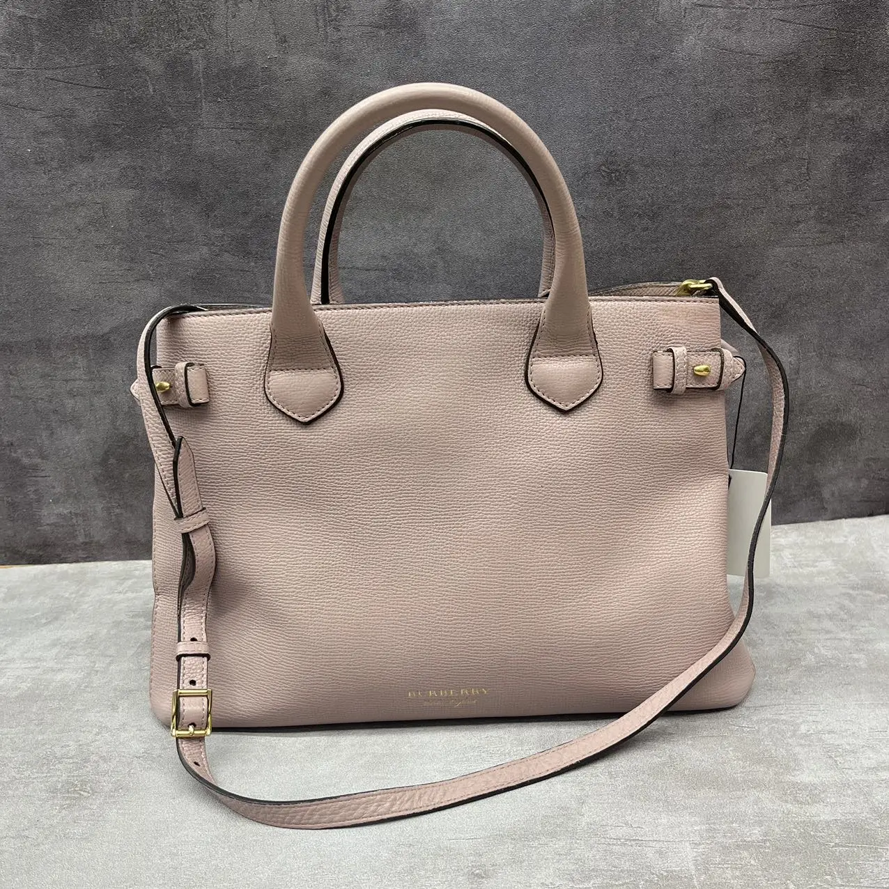 Pre-owned BURBERRY Leather Shoulder Bags 7.8'' Shoulder Bag C18495788048 0114 T1 Chloe