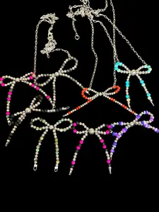 Stainless Bow Necklace