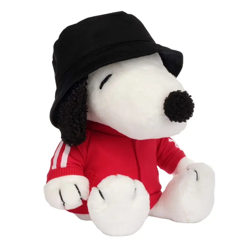 Lambs & Ivy Hip Hop Snoopy Plush Dog Stuffed Animal Toy with Hat & Track Jacket
