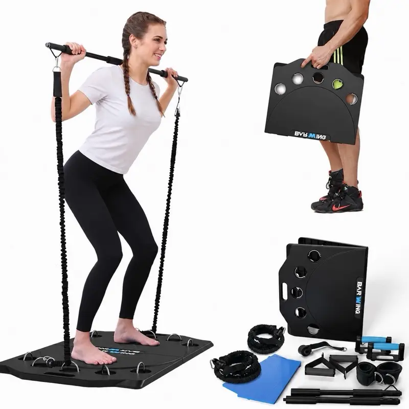 BARWING Portable Home Gym Workout Equipment, US-Compliant Fitness Gear for Home Use