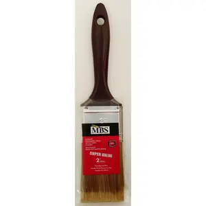 4pc PAINT BRUSH 2" 100% POLYESTER FOR ALL PAINTS Value Series