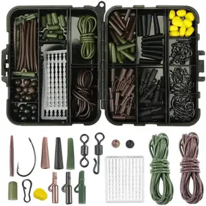 Fishing Tackle Box, 272pcs/set Fishing Lure with Fishing Hook & Connector & Bait, Fishing Accessories for Outdoor Fishing, Fishing Lures Kit, Fishing Equipment
