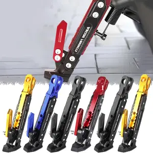 Metal Motorcycle Foot Bracket Motorbike Kick Side Kickstand Parking Bracket Heavy Lift Stand Stable Crane Frame