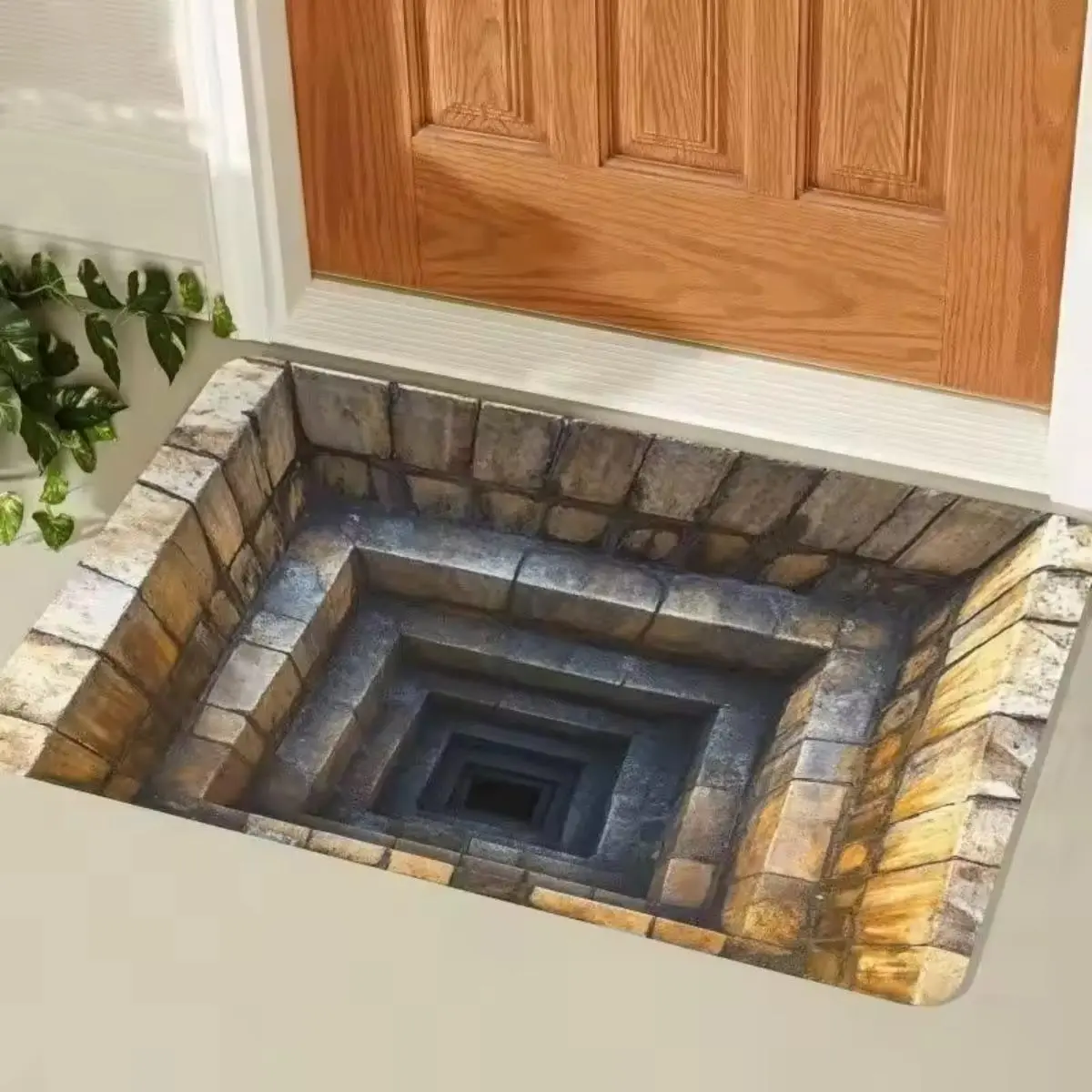 A 3D Stone Step Anti-skid Pad That Will Deceive The Eyes! Seaweed Mud Black Technology Absorbs Water and Is Anti-skid | Bathroom Turns Into Art Space in Seconds | Send Friends Super Face
