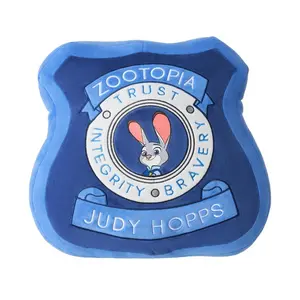 Disney Zootopia Series Police Badge Pillow (Officer Judy)