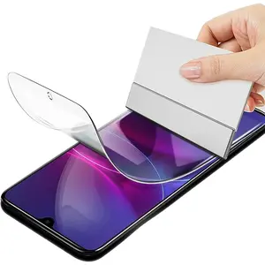 3 Pack Hydrogel Film For Samsung Galaxy Note 8 & Note 9 Transparent Soft TPU Screen Protector, High Sensitivity Protective Film (Not Tempered Film)