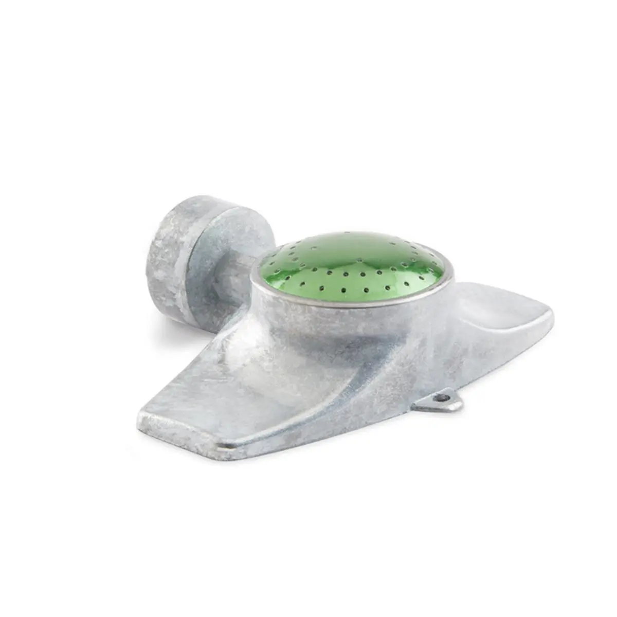 Fiskars 7006678 Metal Elevated Base Stationary Sprinkler Head, 30 sq ft Coverage, for Home Improvement Garden Watering & Irrigation, Sprinkler Head Sprinklers