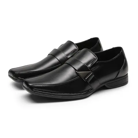 BRUNO MARC Men's Giorgio Leather-Lined Comfortable Flexible Sole Modern Style Flat Opening Lightweight Slip-On Dress Loafers - Men's Footwear, Flat Shoe, Comfortable Loafers, Flexible Sole Loafers,shoes for back to school,back to school shoes