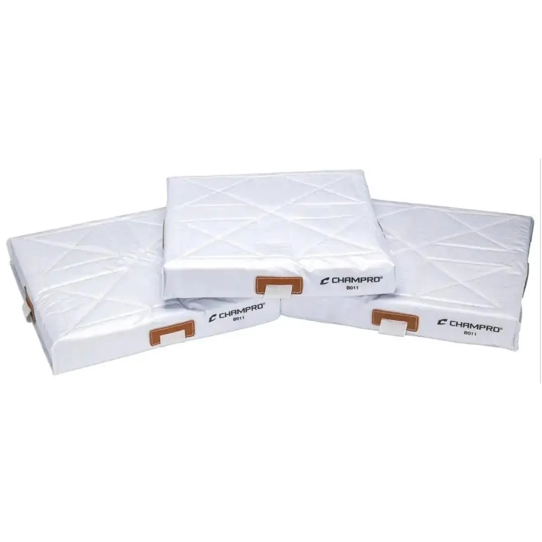 Champro PVC Quilted Baseball/Softball Base, 14"x2", Set of 3 B011