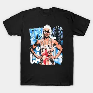 Jade Cargill Black T-Shirt – Elite Wrestling Graphic Tee, Unisex Casual Wear, Powerful Fan Gift Idea