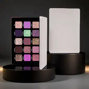 Minka Eyeshadow Palette - 15 Intense Shades - Magnetic + Removable Pans