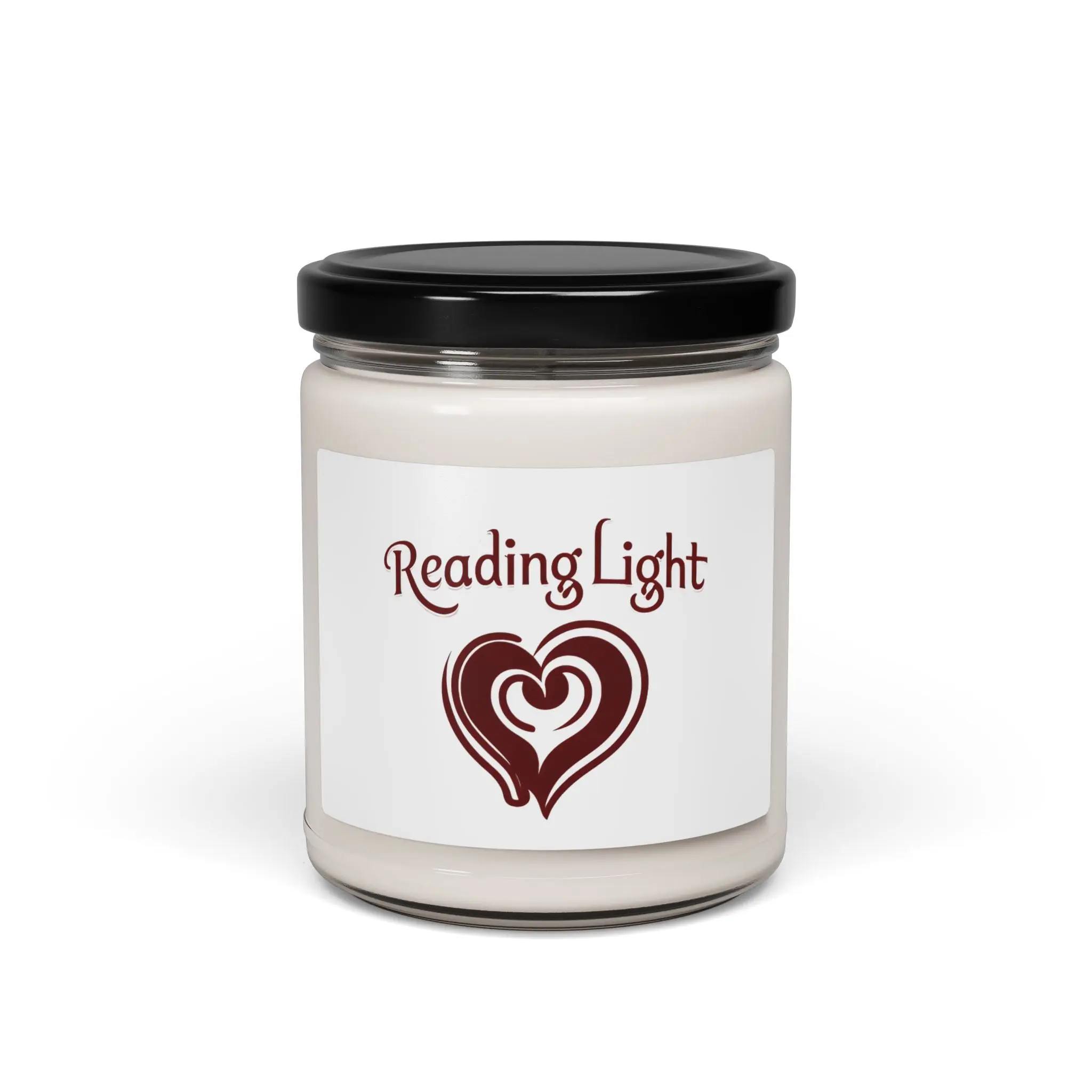 Reading Light Scented Soy Candle - 9oz - Cozy Aromatherapy for Book Lovers handmade candle