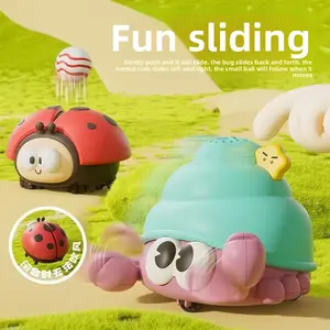Ladybug Floating Ball Baby Focus Training Children's Educational Early Learning Boys Girls Years Old Infant Toy