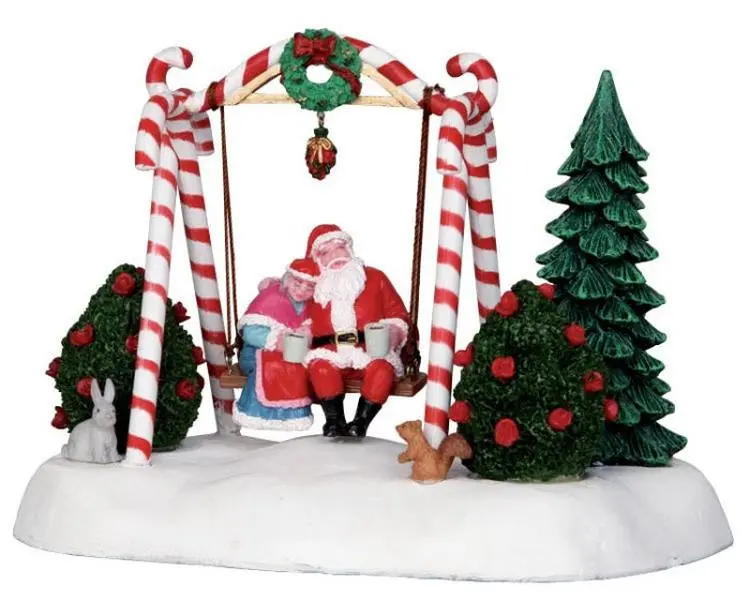 Lemax Santa Swing Animated Table Accent #24479