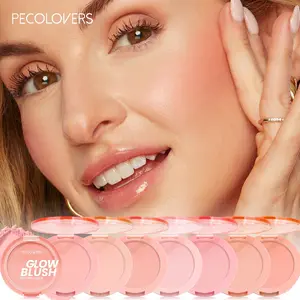 1PC Vibrant Blush Palette, Matte Makeup, Beauty Cosmetics, Easy to Use & Fast Application, Suitable for Christmas/Festival/Party